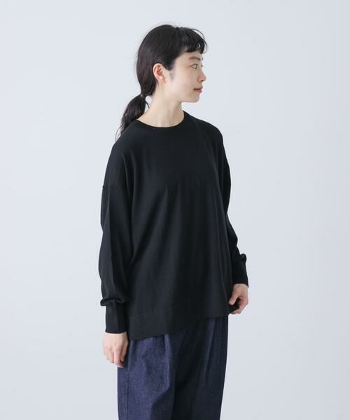 かぐれ / かぐれ ニット・セーター | ウールハイゲージクルーネック | 詳細1