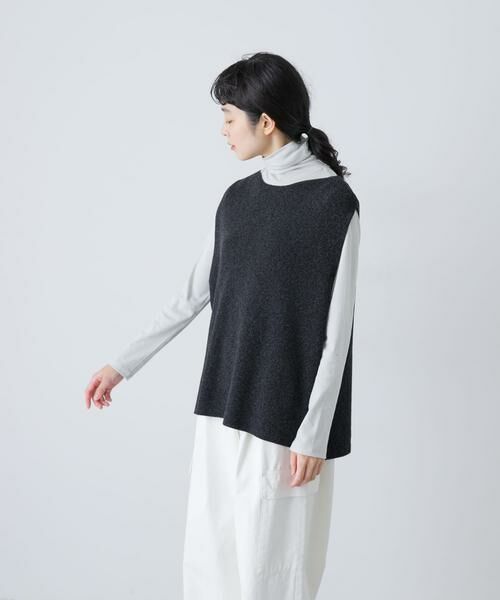かぐれ / かぐれ ニット・セーター | ドライコットンニットベスト | 詳細10
