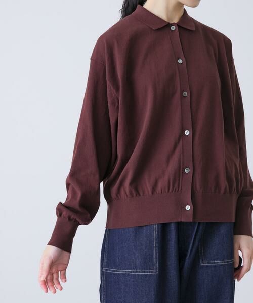 かぐれ / かぐれ ニット・セーター | コットンポロニットカーディガン | 詳細10