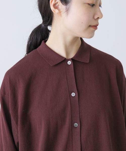 かぐれ / かぐれ ニット・セーター | コットンポロニットカーディガン | 詳細11