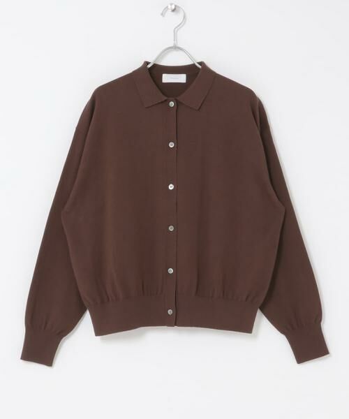 かぐれ / かぐれ ニット・セーター | コットンポロニットカーディガン | 詳細13