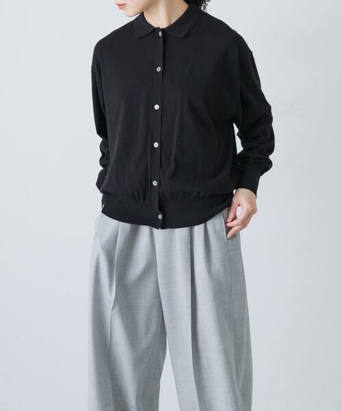 かぐれ / かぐれ ニット・セーター | コットンポロニットカーディガン | 詳細16