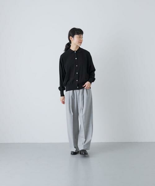 かぐれ / かぐれ ニット・セーター | コットンポロニットカーディガン | 詳細19