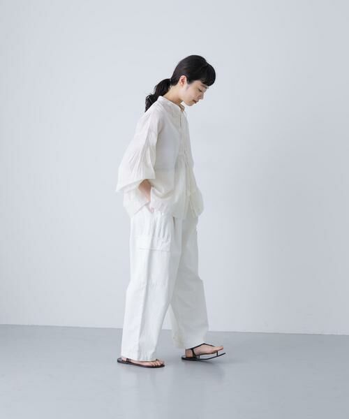 かぐれ / かぐれ シャツ・ブラウス | コットンオーガンジーブラウス | 詳細10