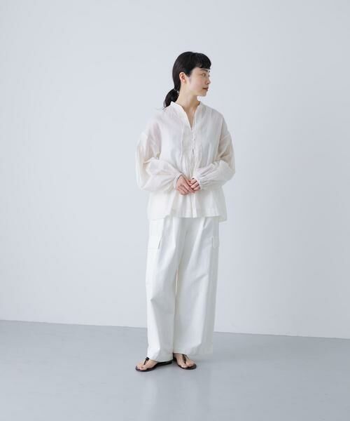 かぐれ / かぐれ シャツ・ブラウス | コットンオーガンジーブラウス | 詳細11