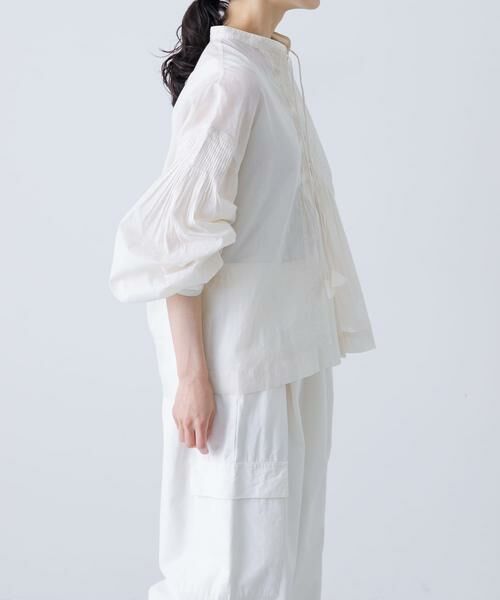 かぐれ / かぐれ シャツ・ブラウス | コットンオーガンジーブラウス | 詳細2