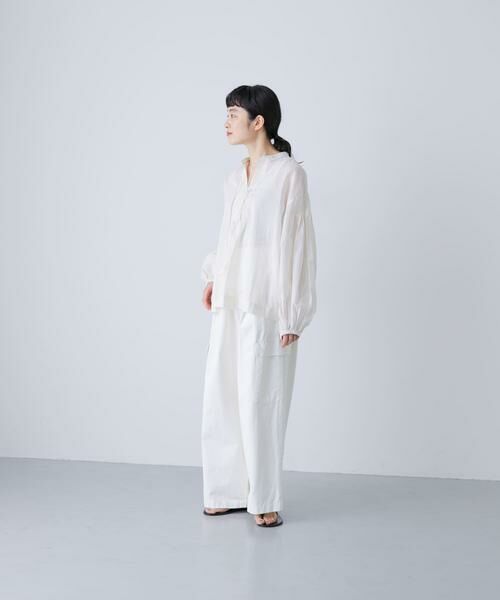 かぐれ / かぐれ シャツ・ブラウス | コットンオーガンジーブラウス | 詳細7