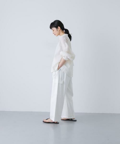 かぐれ / かぐれ シャツ・ブラウス | コットンオーガンジーブラウス | 詳細8