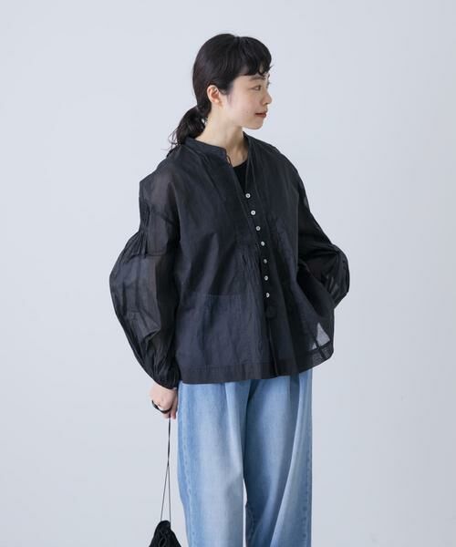 かぐれ / かぐれ シャツ・ブラウス | コットンオーガンジーブラウス | 詳細30