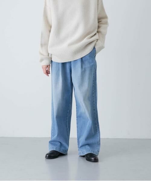 かぐれ / かぐれ デニムパンツ | フェードデニムイージーパンツ | 詳細5