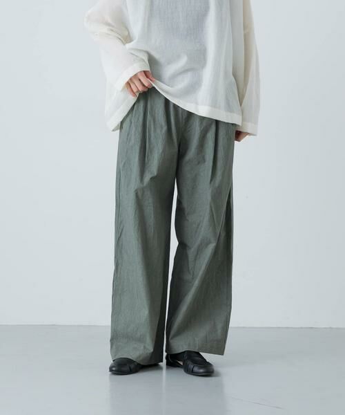 かぐれ / かぐれ その他パンツ | コットン2タックイージーパンツ | 詳細1