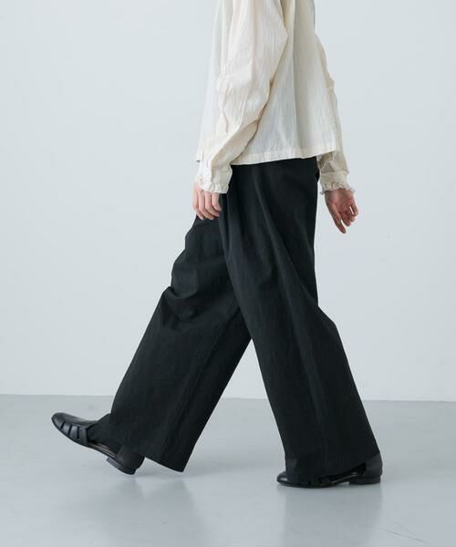 かぐれ / かぐれ その他パンツ | Two-tuck easy pants | 詳細2
