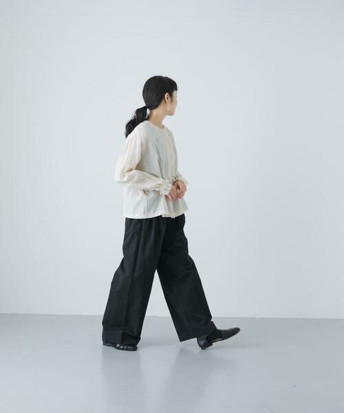 かぐれ / かぐれ その他パンツ | Two-tuck easy pants | 詳細4