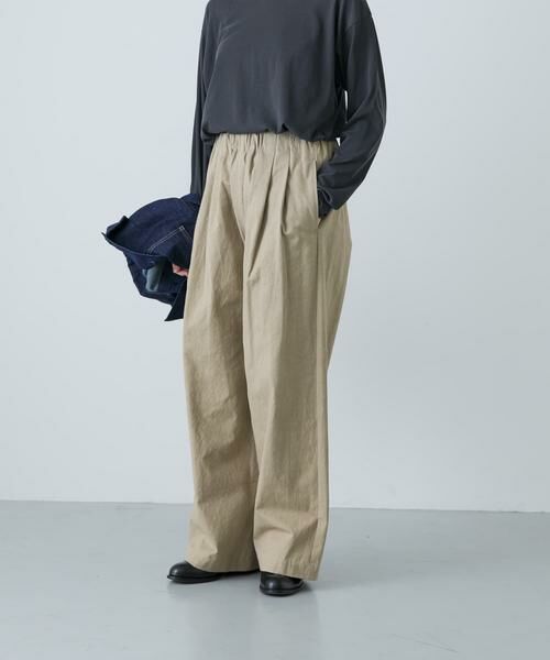 かぐれ / かぐれ その他パンツ | Two-tuck easy pants | 詳細11