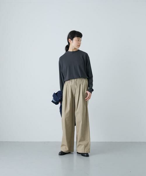 かぐれ / かぐれ その他パンツ | Two-tuck easy pants | 詳細13