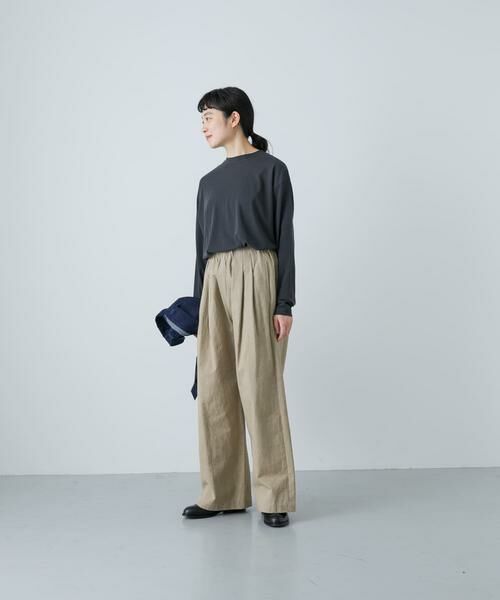 かぐれ / かぐれ その他パンツ | Two-tuck easy pants | 詳細14