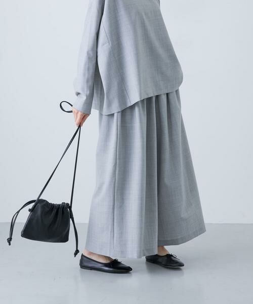 かぐれ / かぐれ その他パンツ | Washable wool easy pants | 詳細4