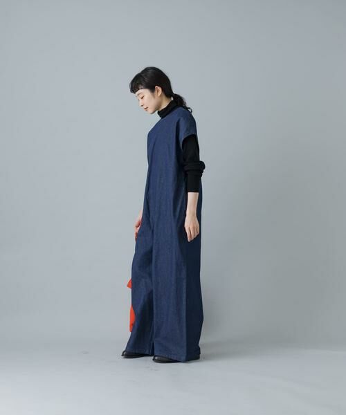 かぐれ / かぐれ サロペット・オールインワン | 『2サイズ展開』デニムワイドオールインワン | 詳細13