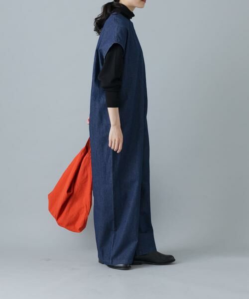 かぐれ / かぐれ サロペット・オールインワン | 『2サイズ展開』デニムワイドオールインワン | 詳細7