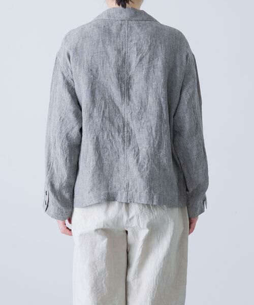 かぐれ / かぐれ その他アウター | リネンテーラードジャケット | 詳細10