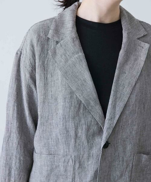 かぐれ / かぐれ その他アウター | リネンテーラードジャケット | 詳細12