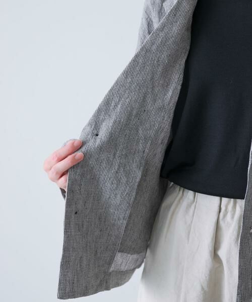 かぐれ / かぐれ その他アウター | リネンテーラードジャケット | 詳細13
