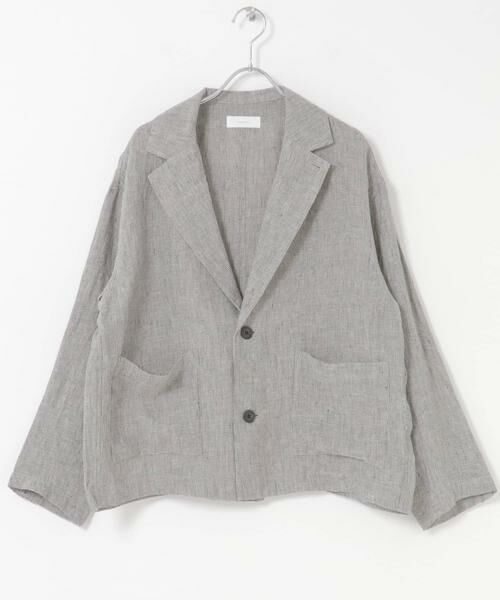 かぐれ / かぐれ その他アウター | リネンテーラードジャケット | 詳細14