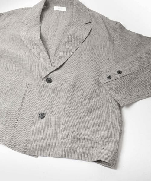 かぐれ / かぐれ その他アウター | リネンテーラードジャケット | 詳細15