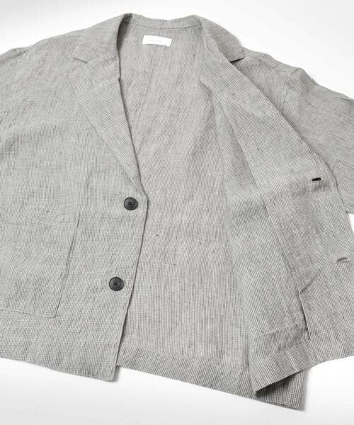 かぐれ / かぐれ その他アウター | リネンテーラードジャケット | 詳細16