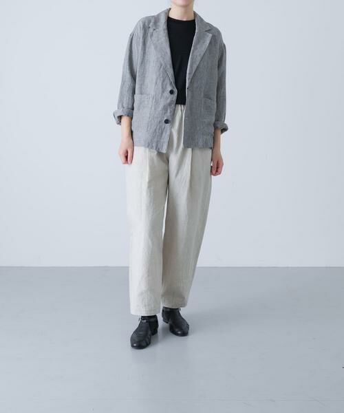 かぐれ / かぐれ その他アウター | リネンテーラードジャケット | 詳細5