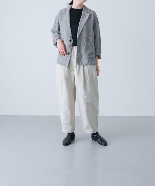 かぐれ / かぐれ その他アウター | リネンテーラードジャケット | 詳細6
