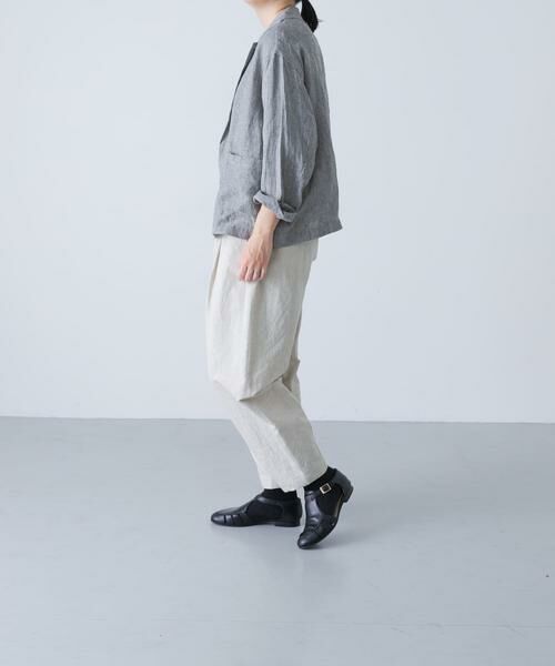 かぐれ / かぐれ その他アウター | リネンテーラードジャケット | 詳細7