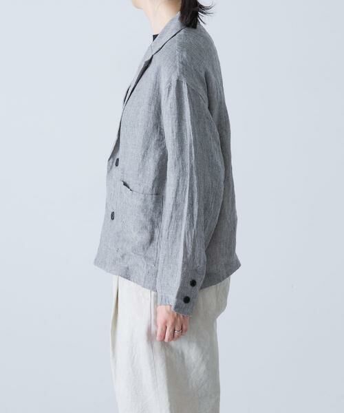 かぐれ / かぐれ その他アウター | リネンテーラードジャケット | 詳細9