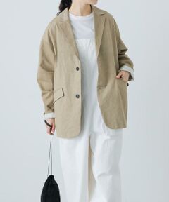 kagure かぐれ ベージュ ジャケット かぐれ - 新品タグ付◉ サイズ②かぐれ コットンステンカラー