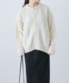 kagure かぐれ 完売品 ウール ノーカラー ジャケット 圧縮 カーディガン 洗える/UVカット/接触冷感】オックスストレッチノーカラー