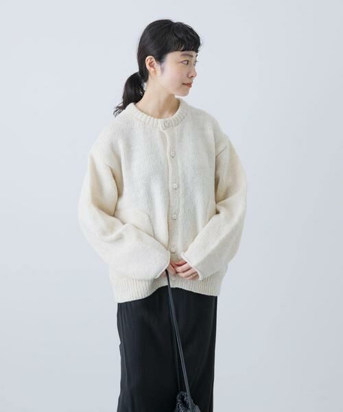 かぐれ / かぐれ ニット・セーター | 『2サイズ展開』ペルーニットカーディガン | 詳細1
