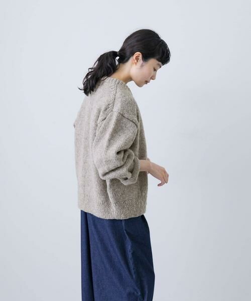 かぐれ / かぐれ ニット・セーター | 『2サイズ展開』ペルーニットカーディガン | 詳細11