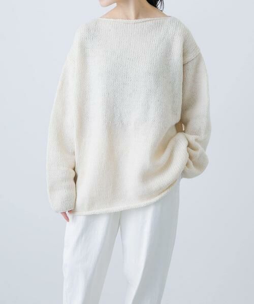 かぐれ / かぐれ ニット・セーター | 『2サイズ展開』ペルーボートネックニット | 詳細1