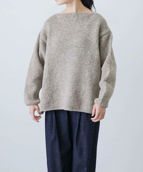 かぐれ / かぐれ ニット・セーター | 『2サイズ展開』ペルーボートネックニット | 詳細15