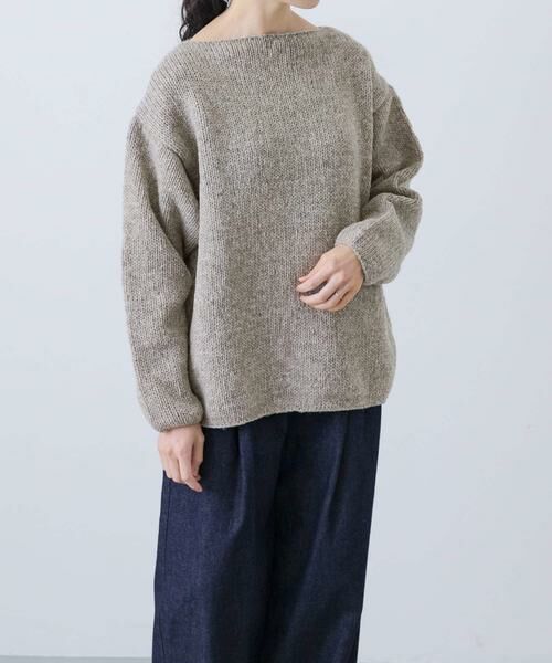 かぐれ / かぐれ ニット・セーター | 『2サイズ展開』ペルーボートネックニット | 詳細16