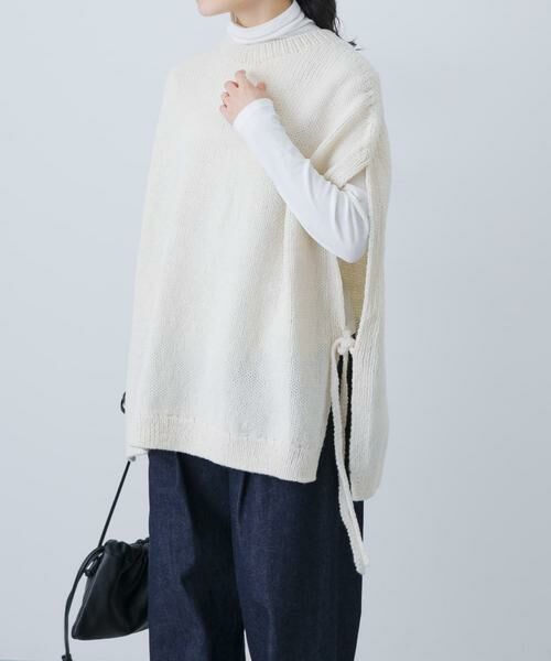 かぐれ / かぐれ ニット・セーター | ペルーワイドニットベスト | 詳細1