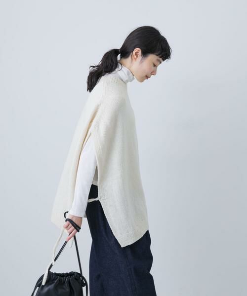 かぐれ / かぐれ ニット・セーター | ペルーワイドニットベスト | 詳細2
