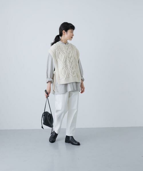 かぐれ / かぐれ ニット・セーター | ペルーアランニットベスト | 詳細5