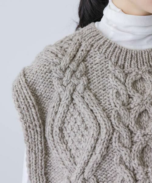 かぐれ / かぐれ ニット・セーター | ペルーアランニットベスト | 詳細22