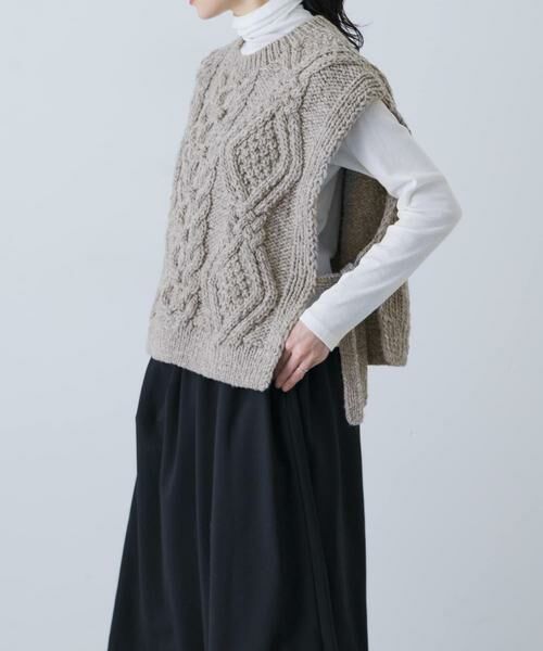かぐれ / かぐれ ニット・セーター | ペルーアランニットベスト | 詳細15