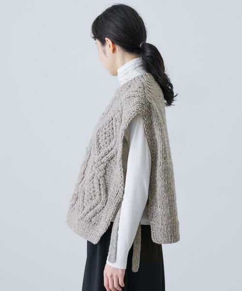 かぐれ / かぐれ ニット・セーター | ペルーアランニットベスト | 詳細18