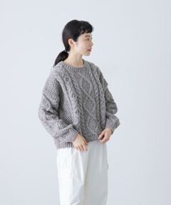 コットンポロニットカーディガン （ニット・セーター）｜かぐれ