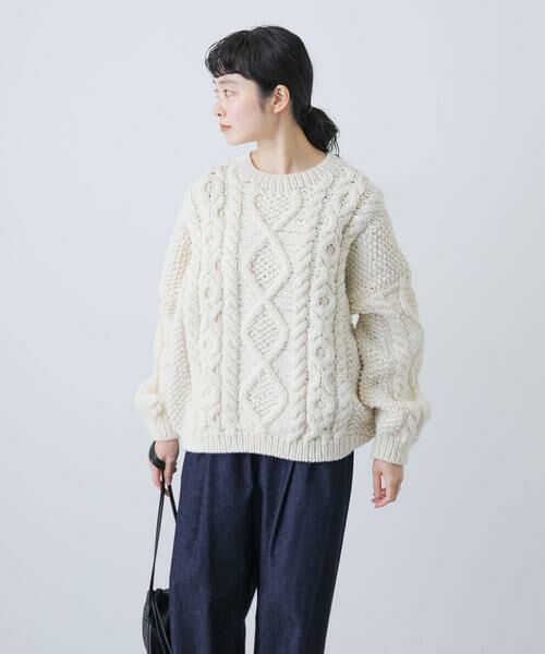 かぐれ / かぐれ ニット・セーター | ペルーアランプルオーバーニット | 詳細1