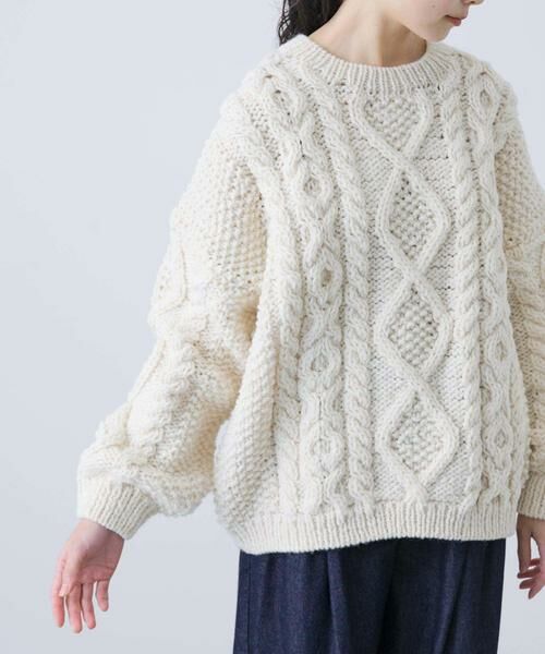 かぐれ / かぐれ ニット・セーター | ペルーアランプルオーバーニット | 詳細10