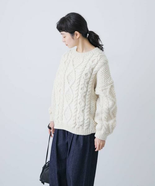 かぐれ / かぐれ ニット・セーター | ペルーアランプルオーバーニット | 詳細3